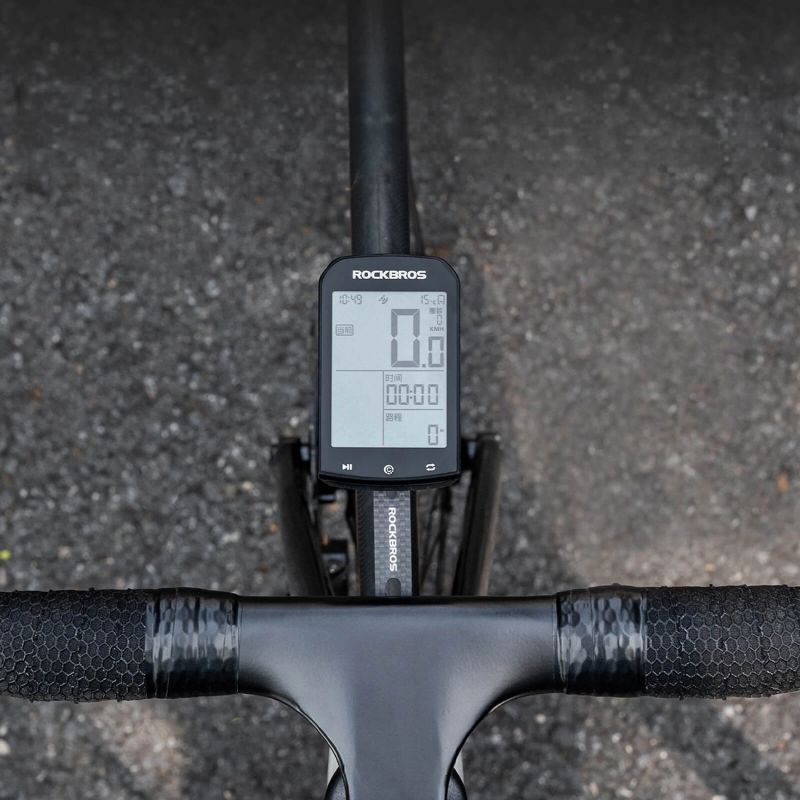 Rockbros FK-307W Carbon Fiber Bike Computer Mount - Black