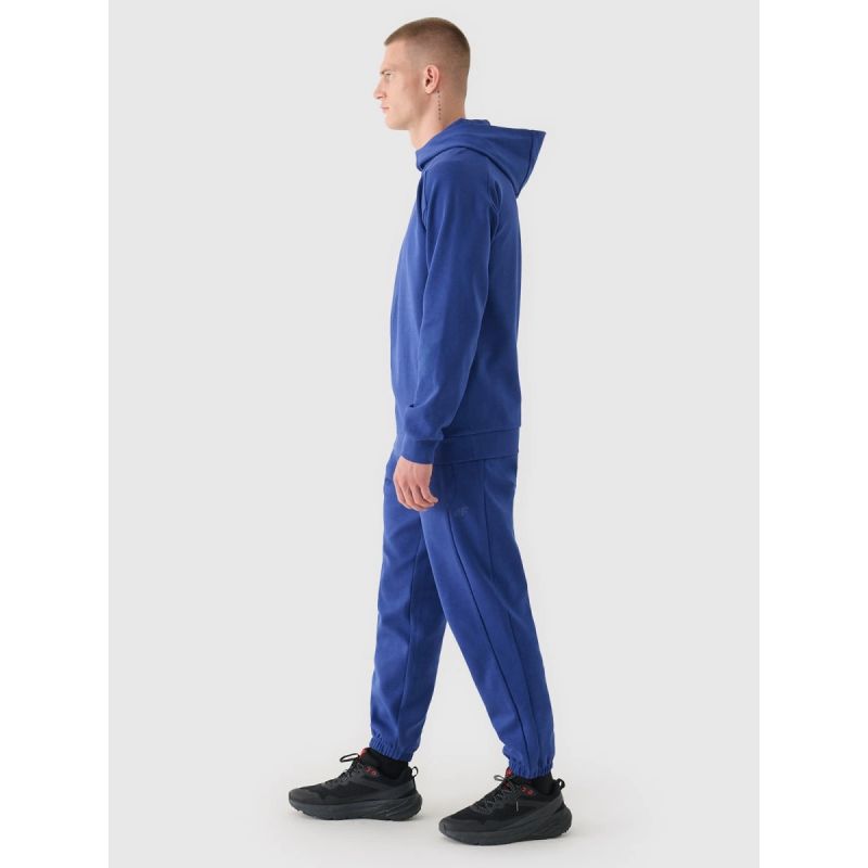 Men's sweatshirt with hood, open, 4F 4FRAW24TSWSM2050-31S kapucnis pulóver