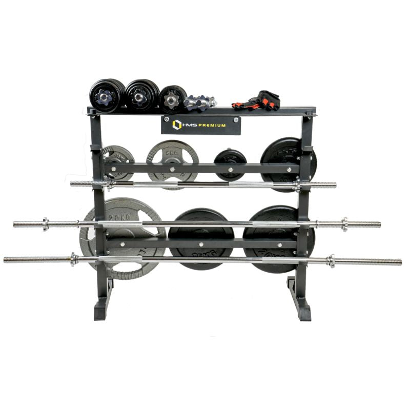 HMS STR12 Premium Plate and Dumbbell Stand póló 17-62-055