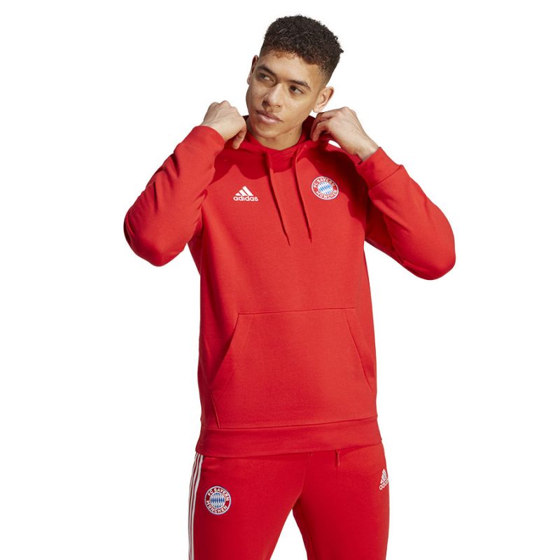 adidas FC Bayern Dna Hoodie M HY3291 Kapucnis pulóver