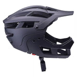 Radvik Fulljack helmet fekete protectors and knee pads