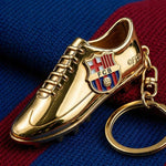 FC Barcelona original licensed keychain in the shape of a golden boot złoty focilabda B7084