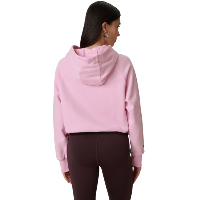 4F Women's sweatshirt F2175 light 56S rózsaszín kapucnis pulóver 4FWSS26TSWSF217556S