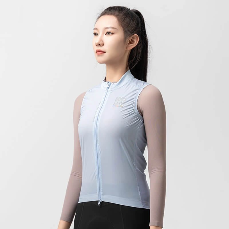 Rockbros ROAD TO SKY women's lightweight breathable cycling vest M - blue m \ niebieski vests