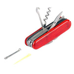 Meteor Multifunctional Pocket Knife piros medical accessories, knives, pocket knives, tourist equipment