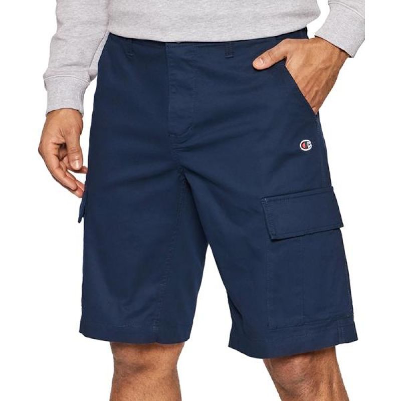 Champion Rochester Bermuda Men's Sports Shorts Navy Blue (216324BS547) Ruházat