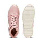 Puma CARINA 2.0 MID WTR women's winter shoes insulated sneakers made of eco-leather pink (385852-04) Cipő