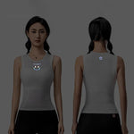 Rockbros Women's Quick-Dry Sleeveless Cycling Jersey M/L - White