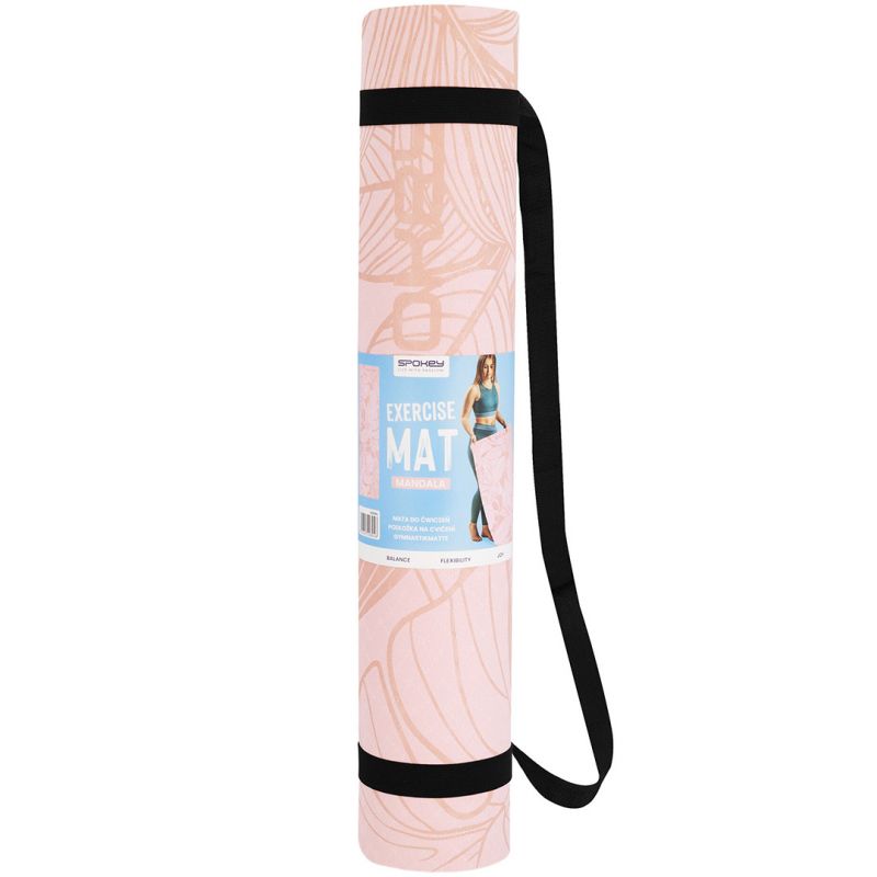 Spokey Leaf 929894 Exercise Mat rózsaszín fitness matrac