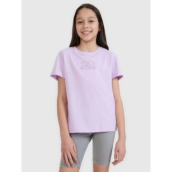 4f Girls' regular printed T-shirt 4FJWSS25TTSHF1871-52S General