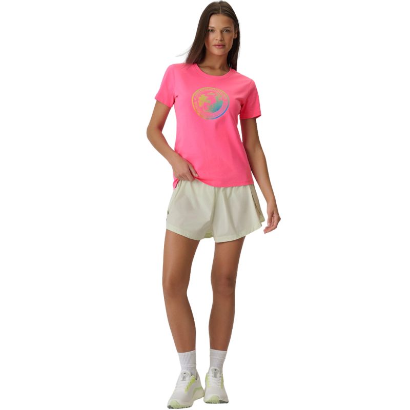 4F Women's T-shirt F2718 fuchsia 55S póló 4FWSS26TTSHF271855S