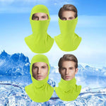 Rockbros insulated balaclava fluo green