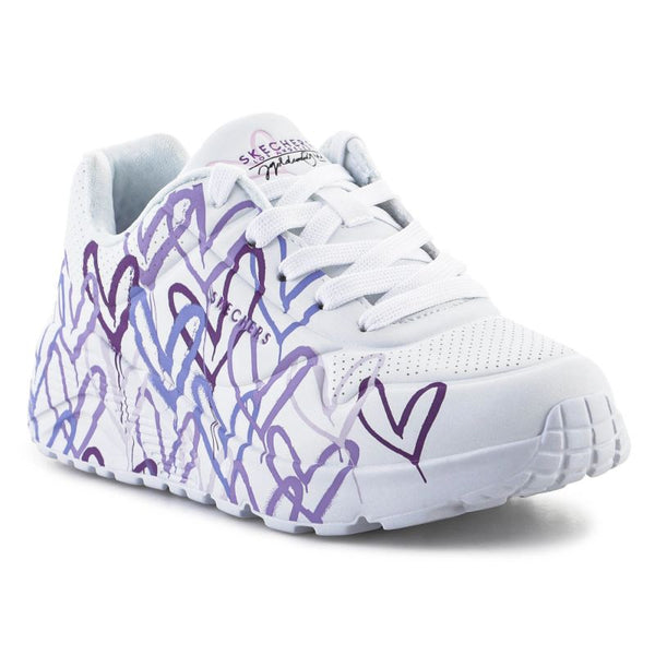 Skechers JGoldcrown: Uno Lite - Spread the Love Jr 314064L-WLPR Cipő