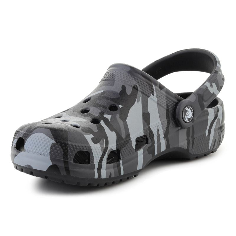 Crocs Classic Camouflage Clog K Black/Slate Gray 211879-0dd