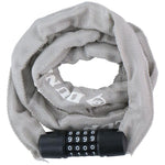 Dunlop Bicycle Lock Chain With Code 120cm Length - Gray szürke kiegészítő GSP-1042558