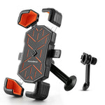 Rockbros HW-117 Handlebar Clamp Phone Holder - Black and Orange czarny || pomarańczowy phones and accessories
