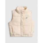 Girls' vest with synthetic filling 4F 4FJWSS26TVJAF312-12S mellény