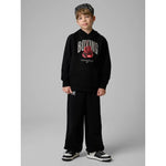 Boy's regular hooded sweatshirt 4F 4FJRSS26TSWSM2904-20S kapucnis pulóver