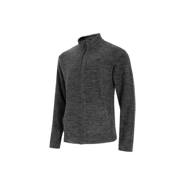 Sweatshirt 4f M H4z22-Plm350 Black Melange
