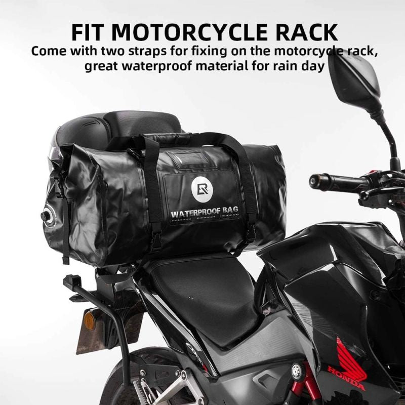 Rockbros AS-005BK waterproof motorcycle - black fekete táska