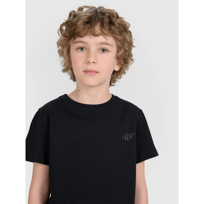 4f Regular plain T-shirt (SET OF 2) for children 4FJRAW25TTSHU3157-93S Ruházat