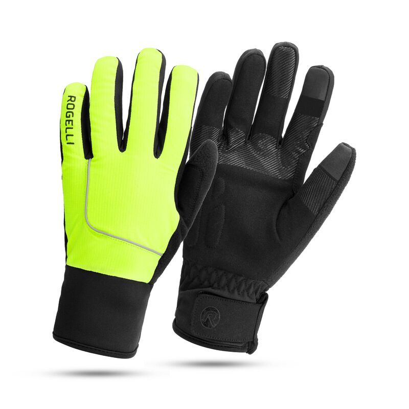 Rogelli winter gloves ESSENTIAL fluor 3XL kesztyű