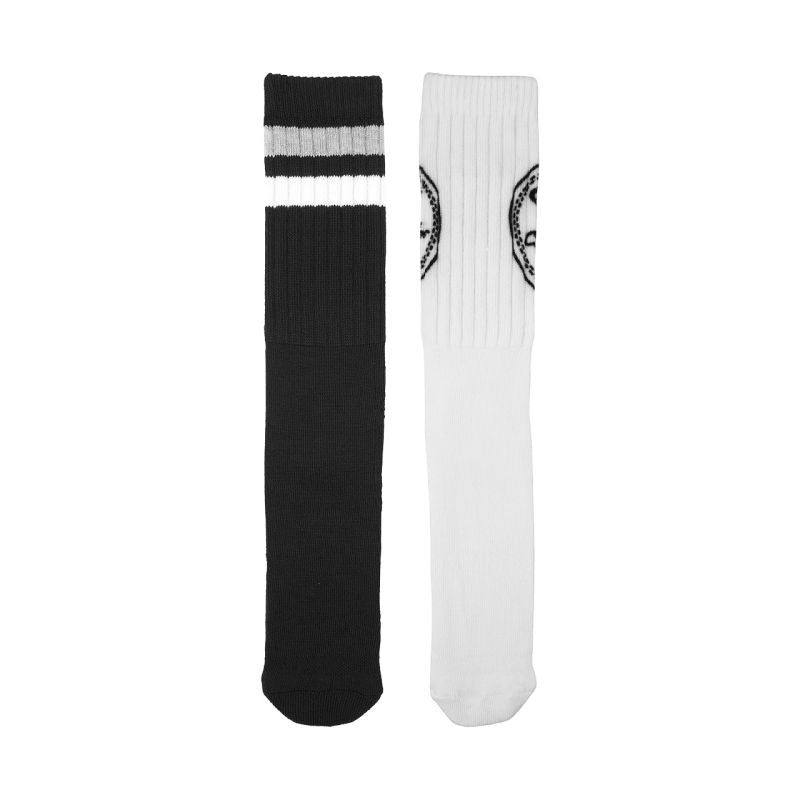 Converse 2-pack socks white, black E744A Ruházat