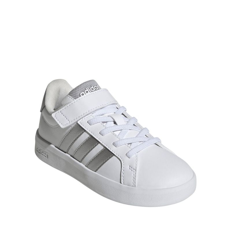 Adidas Grand Court 3.0 Kids' White and ezüst cipő