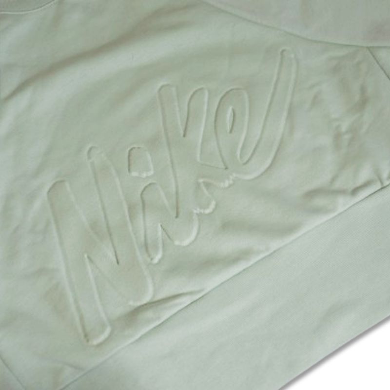 Nike Dri-Fit Fleece Get Fit Lux Crew Sweatshirt - CD4308-321 zöld pulóver