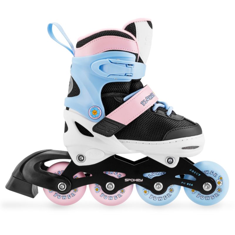 Spokey Joy Jr Roller Skates SPK-942278 size 27-30 GN/BL Szabadidő kiegészítő