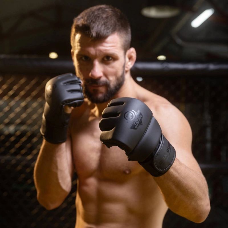 DBX Bushido MMAM Gloves - Black Master - Valor Series fekete kesztyű