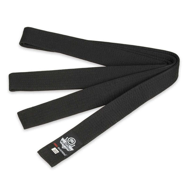 DBX Bushido Karate kimono belt - black fekete sachets, belts, bags