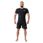 DBX Bushido Rashguard sleeve black BlackRS - fekete short
