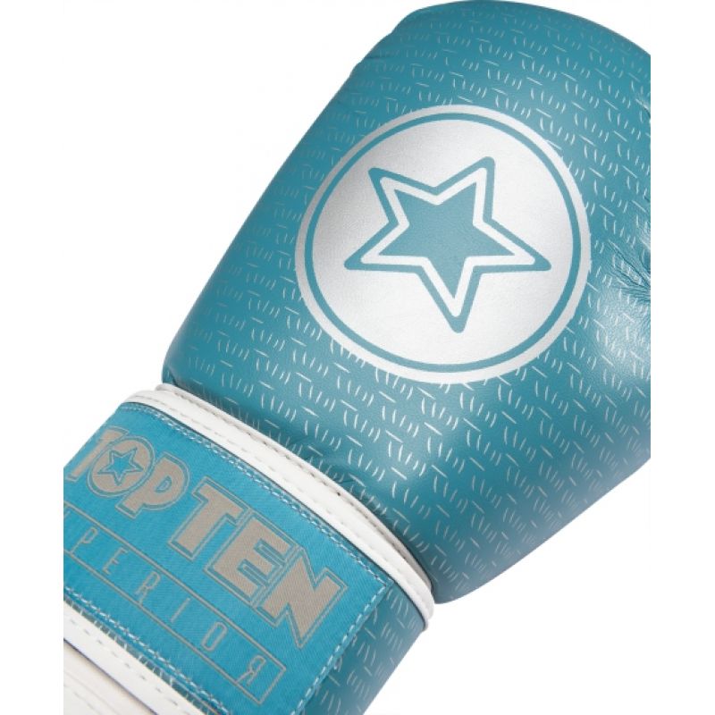 TOP TEN RTT-SUPERIOR Boxing Gloves 10 oz niebieski kesztyű