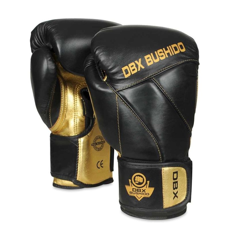 DBX Bushido 10oz Boxing Gloves - Hammer Gold - Legacy Series arany kesztyű