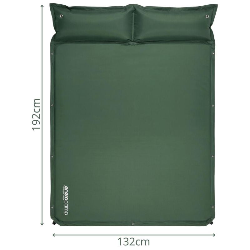 Enero Self-Inflation Mat Green Camp zöld training equipment, tourist equipment