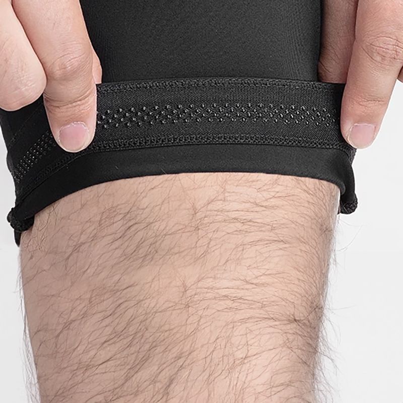 Rockbros bib with insert - black fekete short