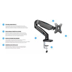 Elbrus Montis Monitor Holder / fekete elektronika