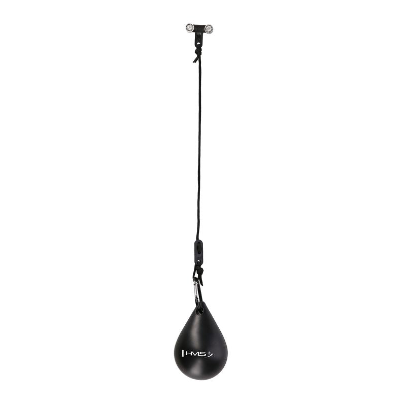 HMS Hula Hop Set HHW11 BLACK with studs and weight + BR163 BLACK PLUS SIZE belt fekete kiegészítő 17-44-634