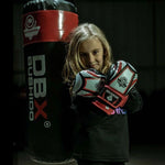 DBX Bushido 6oz Boxing Gloves for Kids - Junior Red piros kesztyű