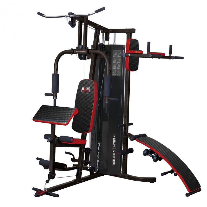 Body Sculpture Multigym PRO BMG 4700 bench with weight stack 66kg edzőfelszerelés BMG4700