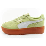 Puma women's sports sneakers Palermo platform fashionable zöld utcai cipő