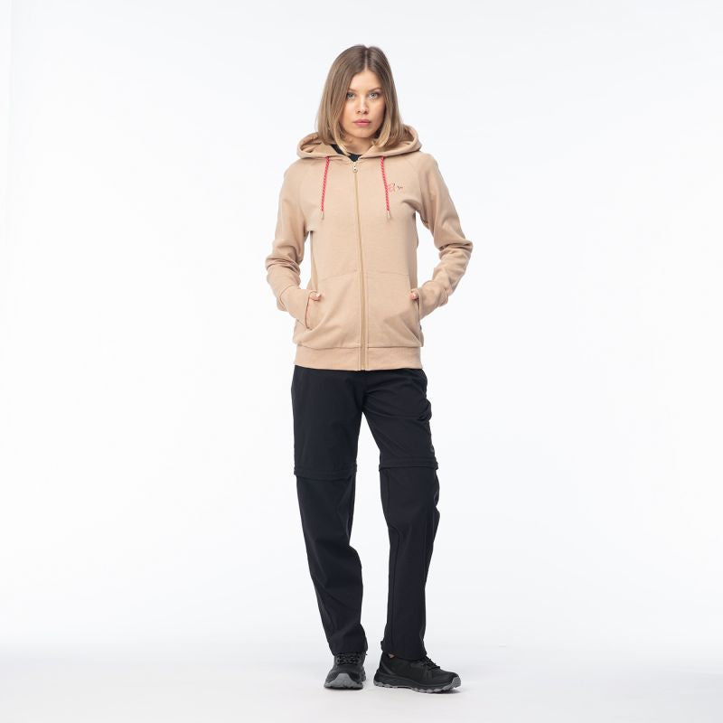 Elbrus Elbruz Runa II Sweatshirt W bézs pulóver