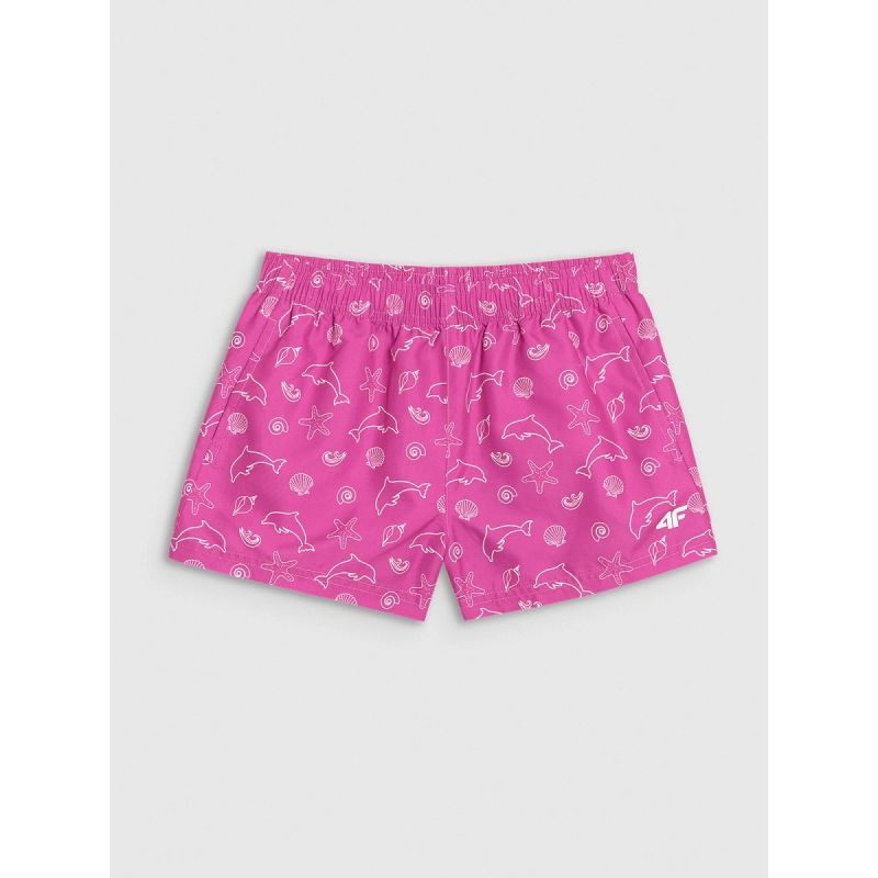Girls' boardshorts 4F 4FJRSS25UBDSF179-90A 158/164 short