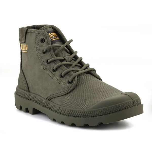 Palladium PAMPA HI COATED U shoes 74375-377-M Dusky Green Cipő