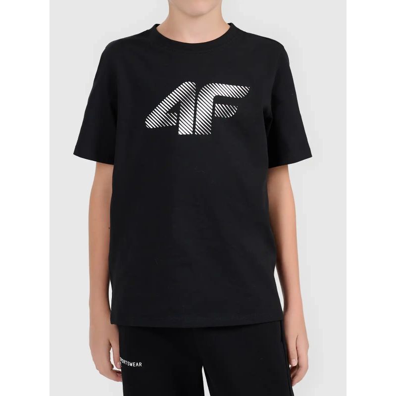 4F Boy's cotton T-shirt with logo gyerek póló 4FJWMM00TTSHM3604-20S