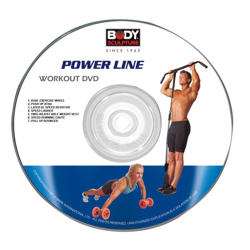 Body Sculpture Power BB 2403 Speed Training Ladder sárga edzőfelszerelés BB2403