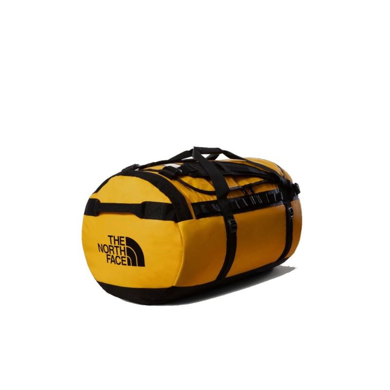 The north face Base Camp Duffel L Sports Bag 95L Polyester Black, Yellow General