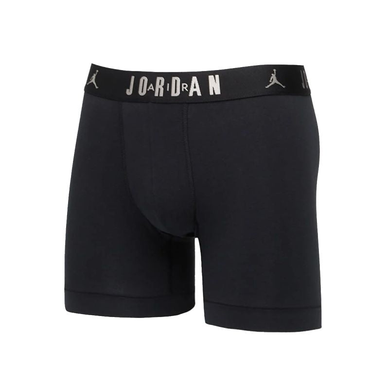 AIR Jordan Men's Flight Cotton Core 3-Pack Boxer Brief - fekete ruházat
