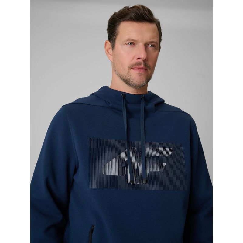 4F Men's regular hooded sweatshirt pulóver 4FRSS26TSWSM2975-31S
